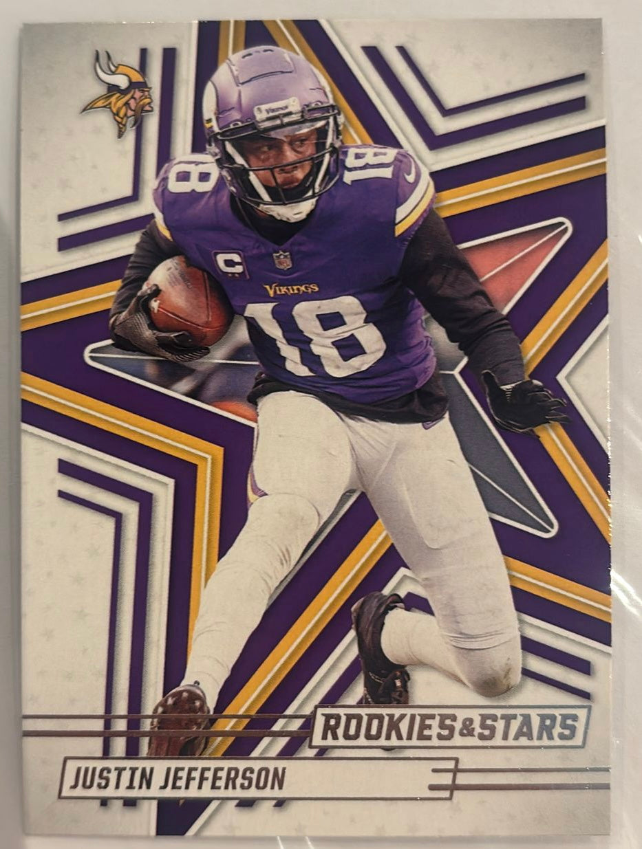 Justin Jefferson Panini Rookie&Stars Trading Card