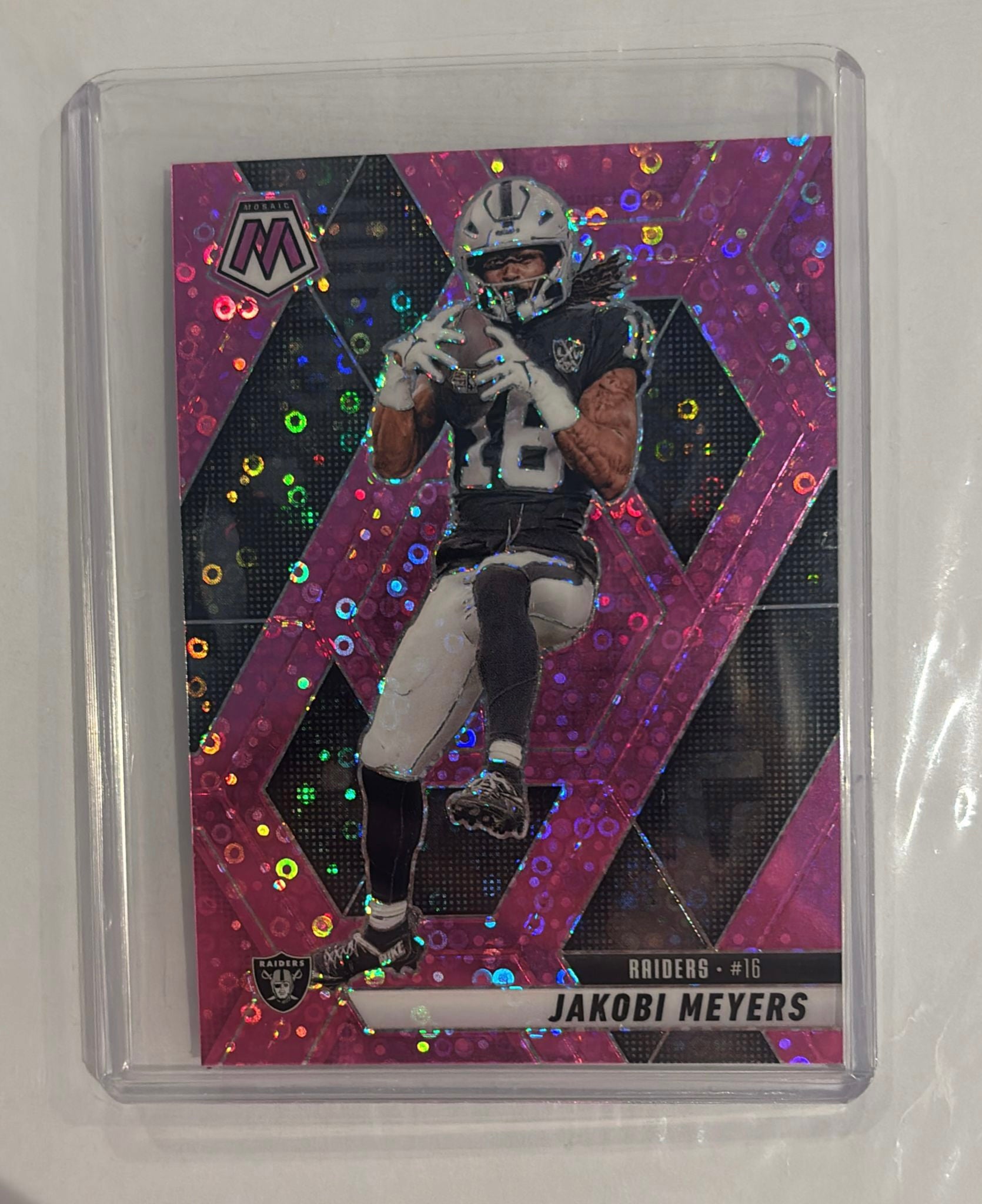 Jakobi Meyers Panini Mosaic Trading Card Numbered