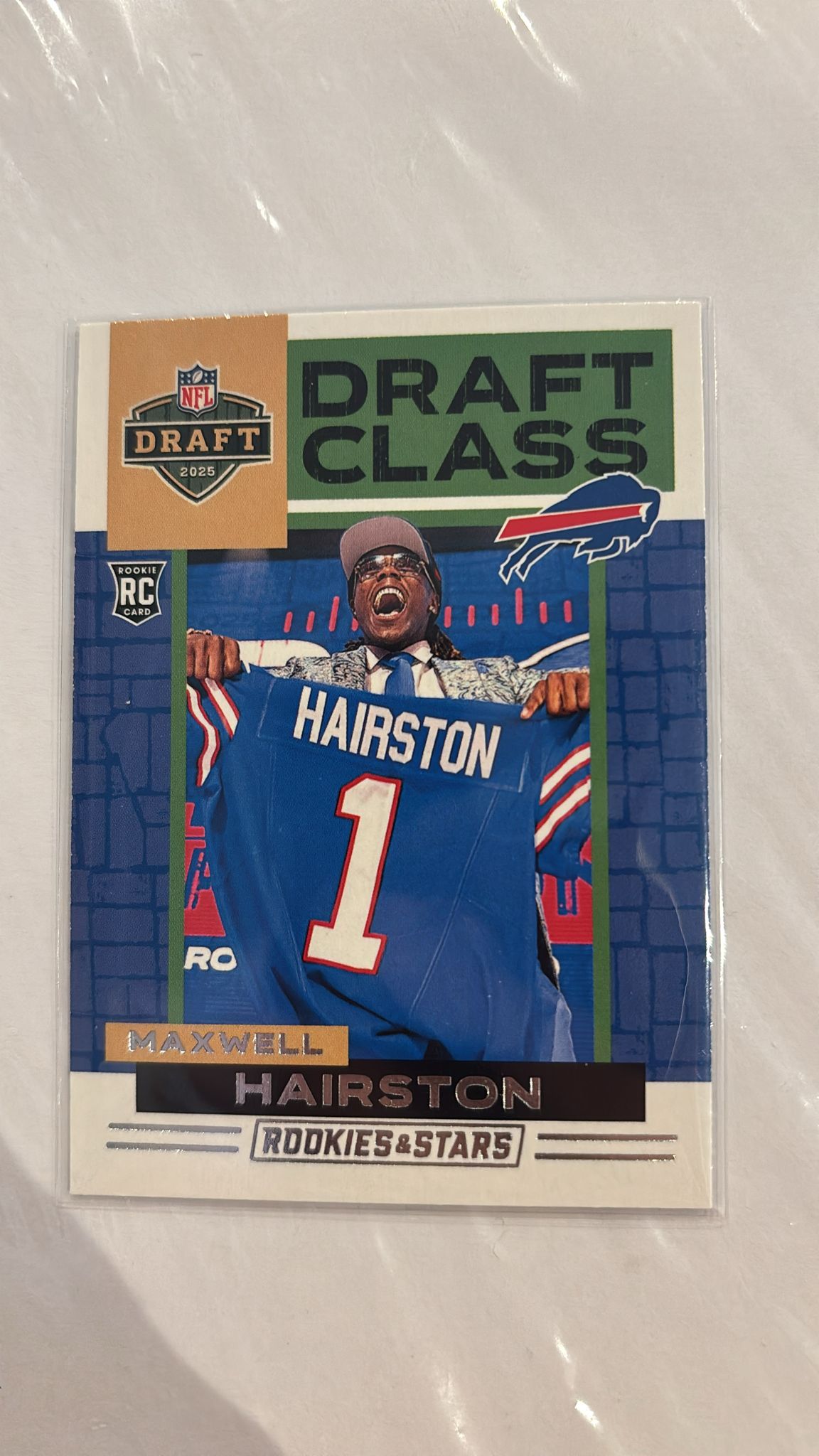 Maxwell Hairston Rookie&Stars Draft Class Trading Card