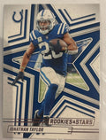 Jonathan Taylor Panini Rookies&Stars Trading Card