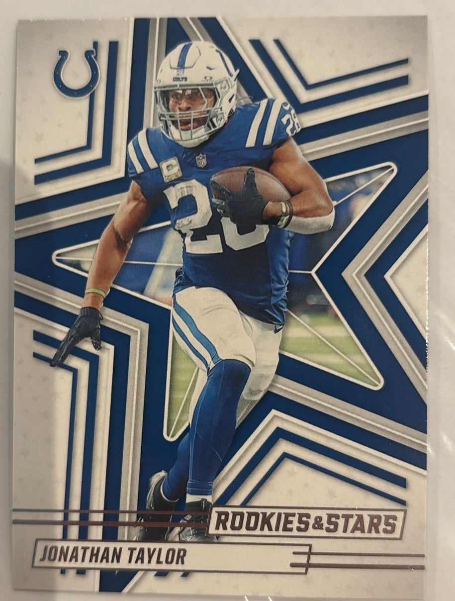 Jonathan Taylor Panini Rookies&Stars Trading Card