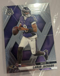 Lamar Jackson Panini Mosaic Trading Card