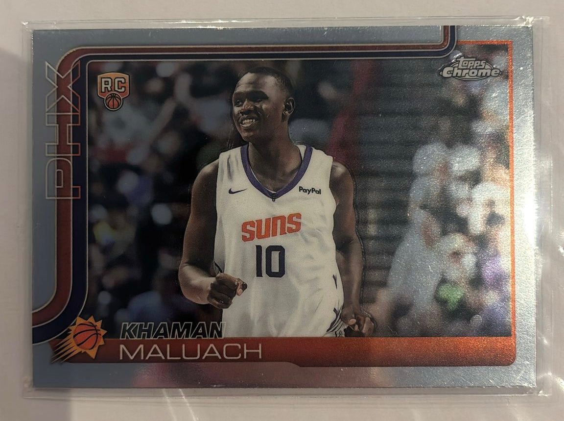 Khaman Maluach Topps Rookie Trading Card