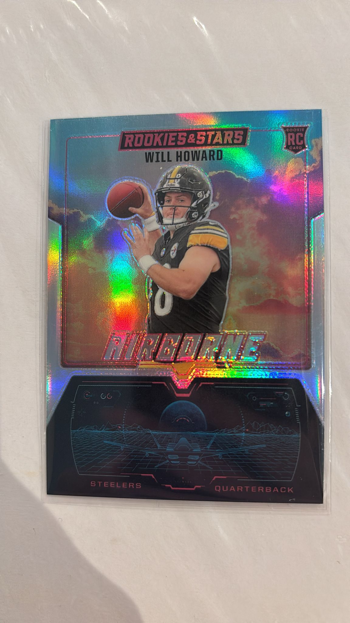 Will Howard Rookie&Stars Airbone Trading Card