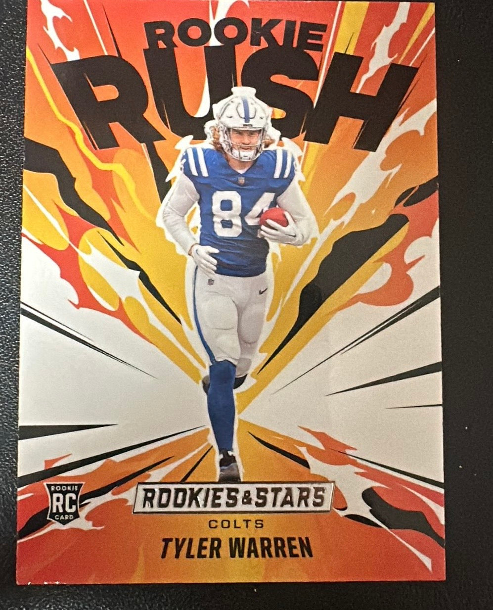 Trading Card Tyler Warren Rookie Bush Rookie&Stars