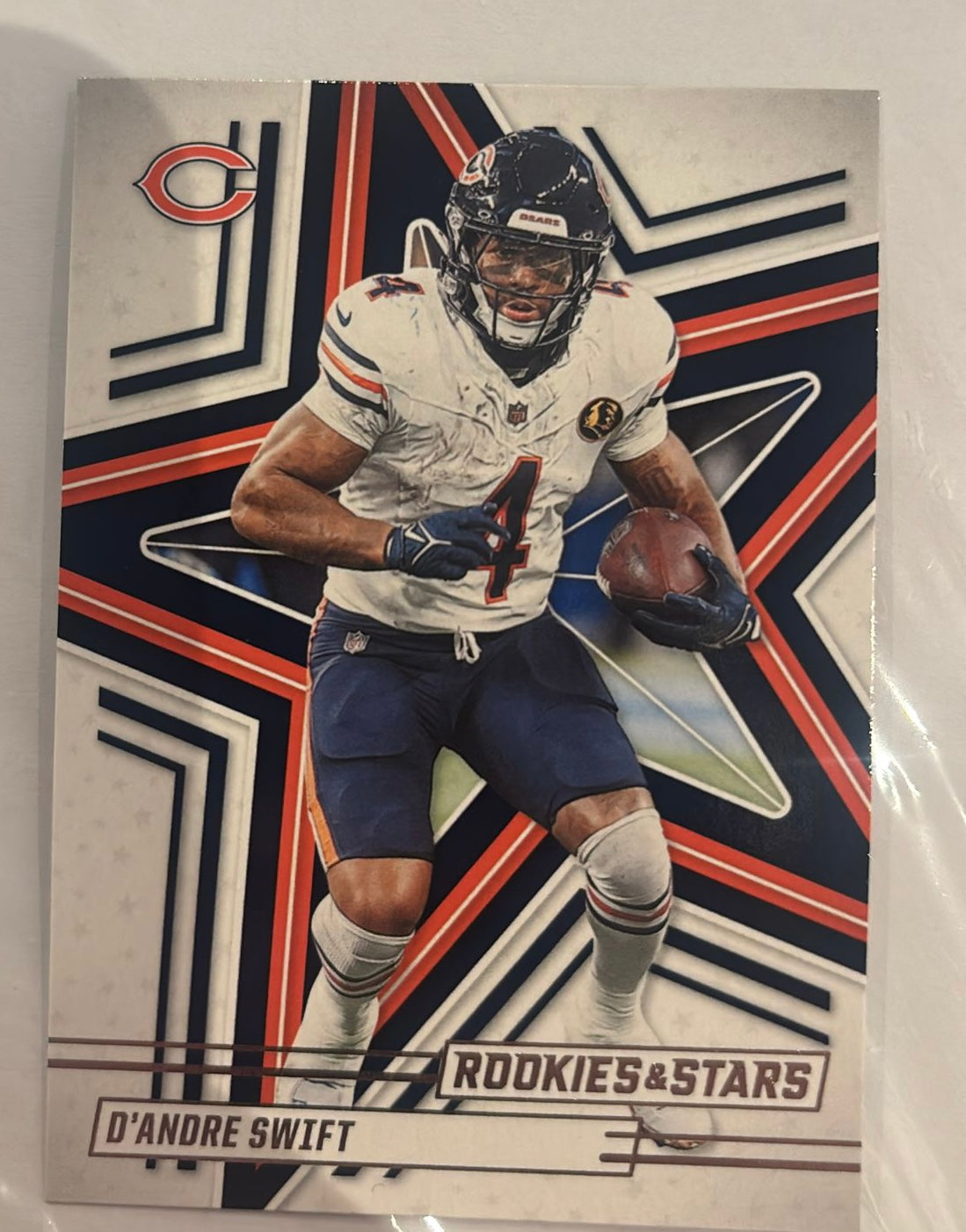 D‘Andre Swift Panini Rookie&Stars Trading Card